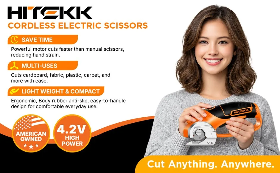 Cordless Electric Scissors feature detail