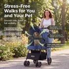 4-Wheel Pet Stroller