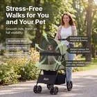 4-Wheel Pet Stroller