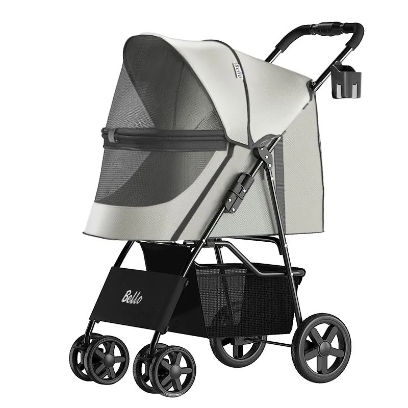 4-Wheel Pet Stroller