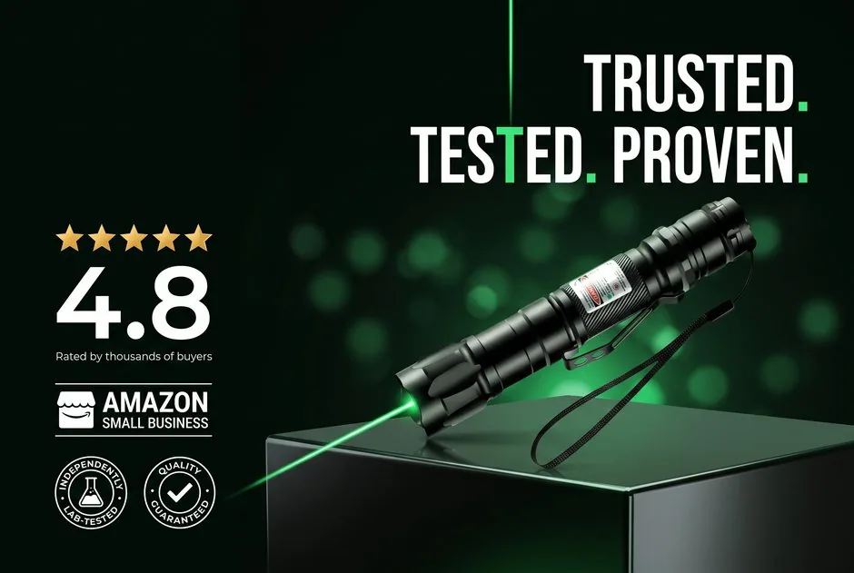 High-Power Green Laser feature detail
