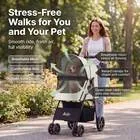 4-Wheel Pet Stroller