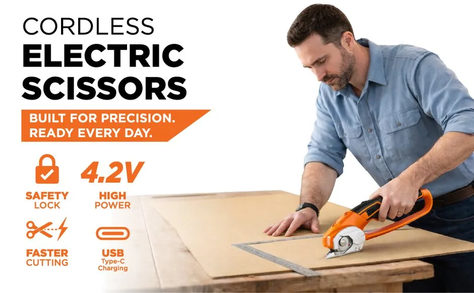 Cordless Electric Scissors feature detail