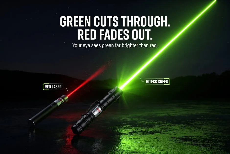 High-Power Green Laser feature detail