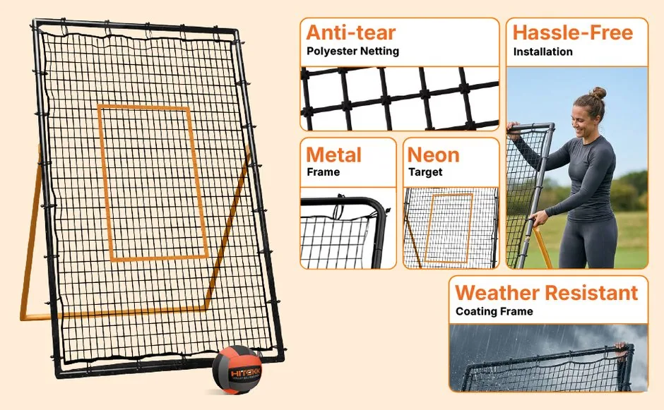 Volleyball Rebounder feature detail