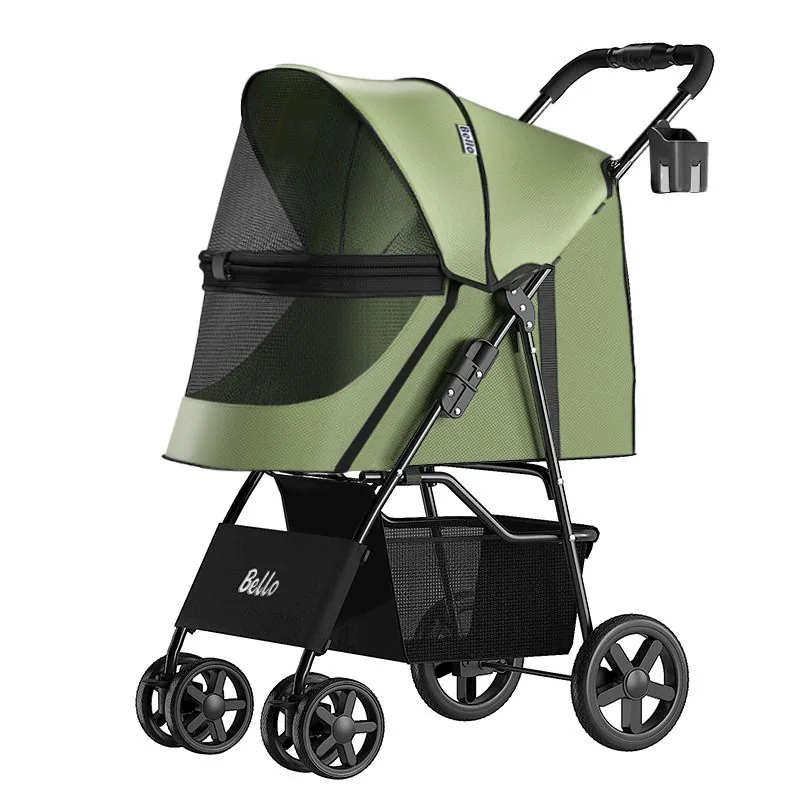 4-Wheel Pet Stroller