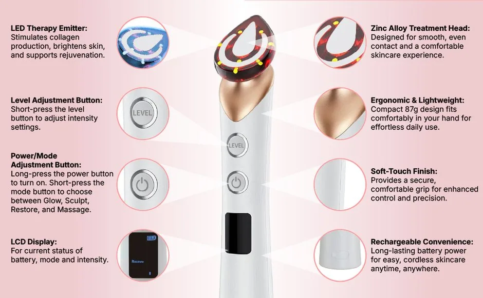 Clarigen Glow Wand feature detail